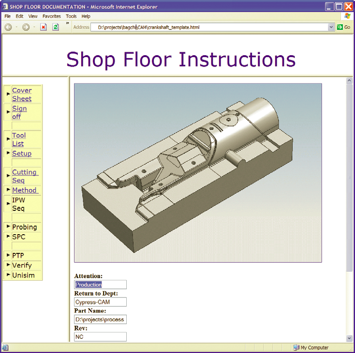 Solidcam карта наладки