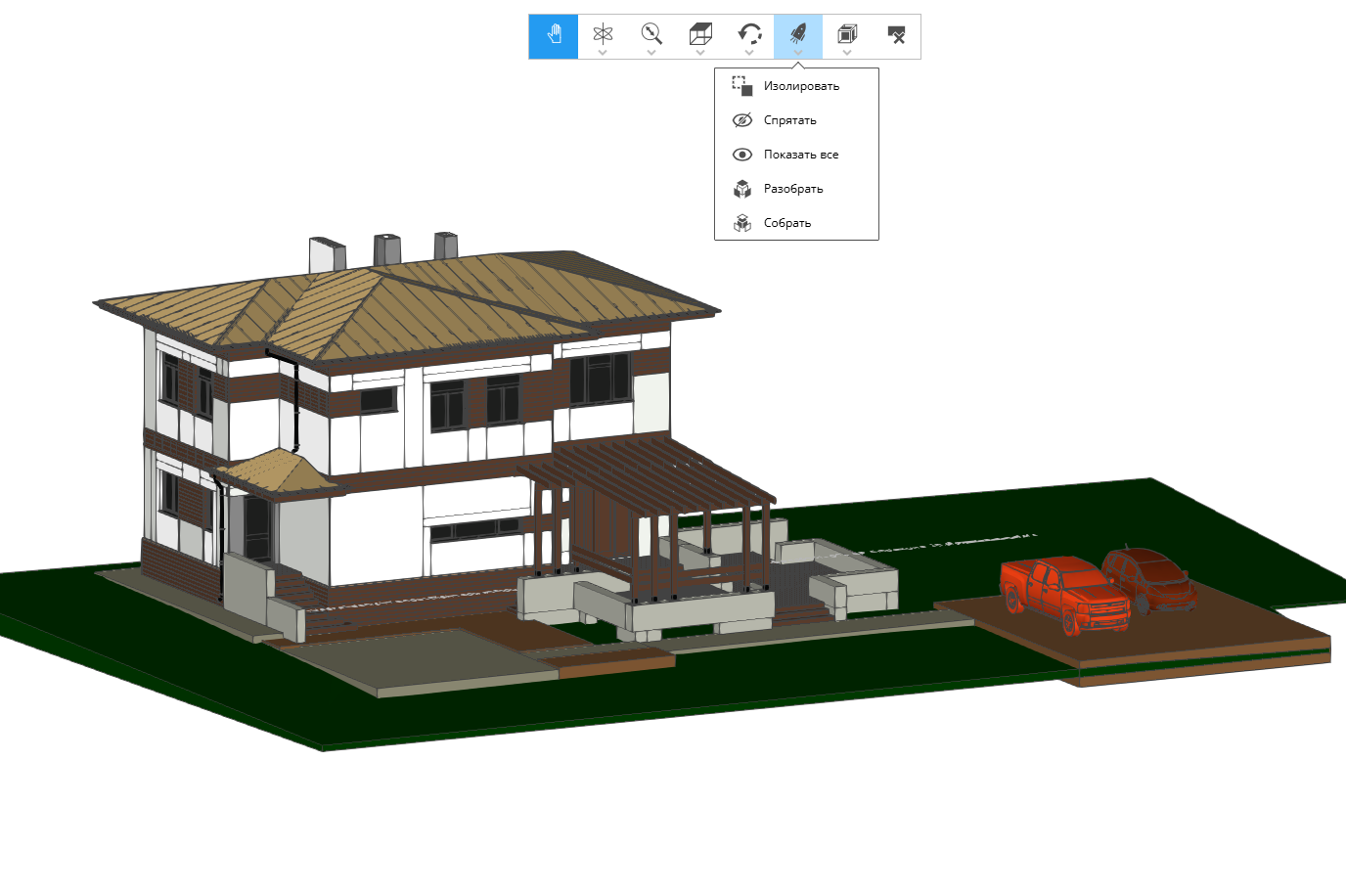 Онлайн-просмотр проекта формата *.dwg»